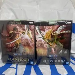 ワンピース MANHOOD ロジャー & 白ひげ Aカラー 2点セット - メルカリ