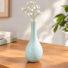 淡青磁 一輪挿し 花瓶 花器