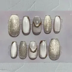 【オーダー】マグネット ニュアンス フラッシュ シンプル 春 No.47