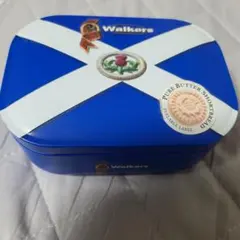 スコットランド　クッキー缶　小物入れ