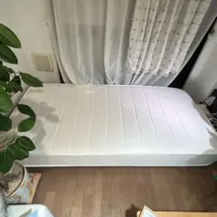 【12/17引き取り専用】シングル ホワイト マットレス