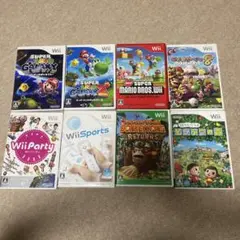 Wiiソフト8本セット