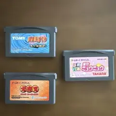 ゲームボーイアドバンス ソフト3点 まとめ売り 動作未確認
