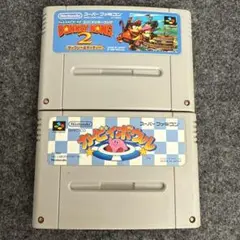 【バラ売り可】スーパーファミコン ドンキーコング2 & カービィボウル