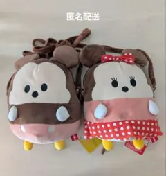 ミニーマウス・ミッキーマウス ショルダーバック
