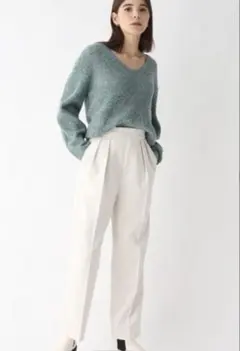 コーデュロイ ワイドパンツ