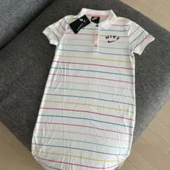 新品 Nike ストライプ ワンピース