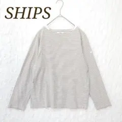 シップス 長袖 Tシャツ レディース トップス 綿100% カットソー