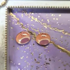 再販不可ハンドメイド　ミニピアス