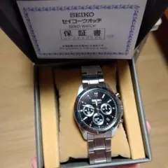 SEIKO】箱付き美品！名作復刻 スピリット クロノグラフ SBTQ079 - メルカリ