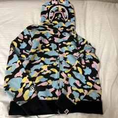 ☆激レア☆ APE マルチカモ シャークパーカー パーカー M kaws - メルカリ