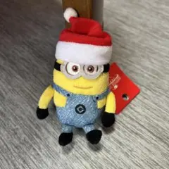 ミニオン サンタ帽子 ぬいぐるみ 約10cm