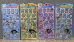 さ*ん様 うるちゅる　シール　おぱんちゅうさぎ　んぽちゃむ　きみまろ　4枚セット