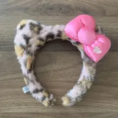 キティ　ヒョウ柄　カチューシャ