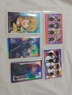 あんスタ UNDEAD ステッカー カード 5点セット まとめ売り