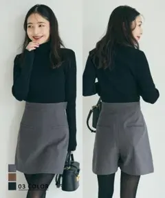 大人気　スカートショートパンツ