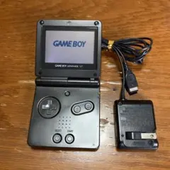 Nintendo ゲームボーイアドバンスSP本体　充電器　ブラック