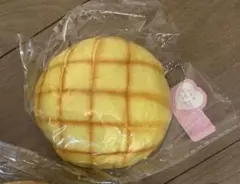 メロンパン スクイーズ キーホルダー 新品