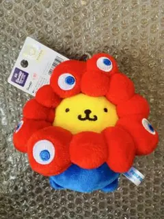 大阪万博 ポムポムプリンぬいぐるみ カラビナ付き - メルカリ