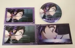 鬼滅の刃　場面写　ホログラム缶バッジ　アクリルカード　イラストカード　胡蝶しのぶ