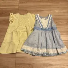 90サイズ　ワンピースのサムネイル