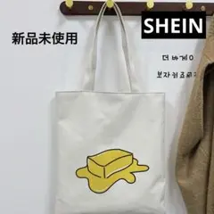 SHEIN エコバッグ 大容量 漫画グラフィック butter