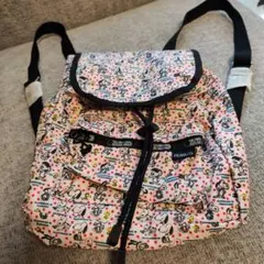 未使用　レスポートサック　スヌーピーリュック バックパック　ハピネスドット