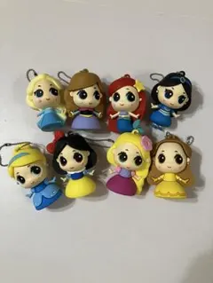 ディズニープリンセス フィギュア 8体セット　ラプンツェル　アナ雪　アリエル