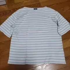 Armor Lux ボーダーTシャツ サイズ3　ブルー×ホワイトのサムネイル