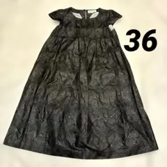 adieu tristesse LUXEドット模様ワンピース36ミニ黒y2k