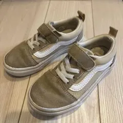 Vans キッズ　ベージュ　15センチ