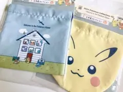 ポケモン ピカチュウ イーブイ ポッチャマ メタモン 巾着 セット