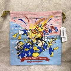 ディズニーランド 2003 20周年 クリスマス 巾着 - メルカリ