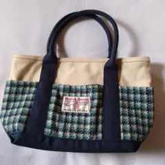Harris Tweed チェック柄トートバッグのサムネイル