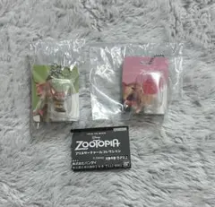 ズートピア　ガチャ　ブリスターチャームコレクション　ガチャガチャ　ニック　アイス