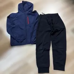 【UNIQLO２着】ジョガーパンツ＆ウィンドブレーカー 140㌢