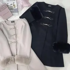 evelyn  ビットAラインコート evelyn】ビットAラインコート 2021 ウィンターコート - メルカリ