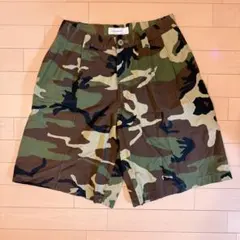 PHENOMENON 迷彩ワイドショーツ カモ柄 美品のサムネイル