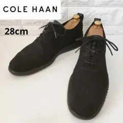 ☆美品☆コールハーン ゼログランド ウイングチップ 28cm ニット 黒