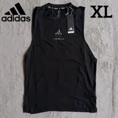 新品 adidas LES MILLS タンクトップ ブラック トレーニングXLのサムネイル