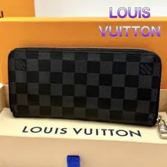ルイヴィトン ダミエグラフィット ジッピーウォレットヴェルティカル長財布