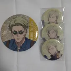 呪術廻戦 七海建人 缶バッチ セット4つ