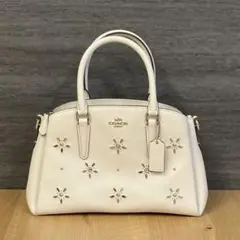 らんちゃん様専用※COACH 花柄パンチングラメショルダーバッグ - メルカリ