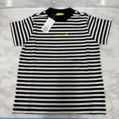 Y34 新品 ビバハート ゴルフウェア モックネック 半袖シャツ ボーダー 40のサムネイル