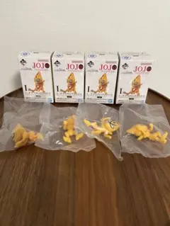 ジョジョ　一番くじ　S•P デスクトップマスコット　No.2・3・6・7