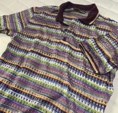 ミッソーニ　スポーツ（MISSONI SPORT） ポロシャツ　総柄のサムネイル