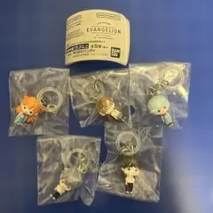 エヴァンゲリオン　めじるしアクセサリー　5個コンプセット