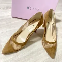 ダイアナ スエードパンプス 24.5cm ＊箱なしでお値下げ可