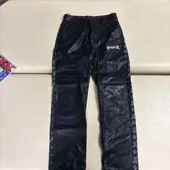 SUPPLIER セットアップ デニムジャケット　モノグラム　パンツ ブラック SUPPLIER セットアップ デニムジャケット モノグラム パンツ ブラック