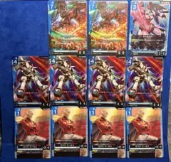 ガンダムカードゲーム　ガンダムエピオンLR2枚　トールギスLR4枚　その他